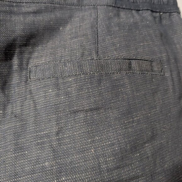 Good Man Brand | Tulum Linen/Cotton Shorts in Indigo Heather - Picture 11 of 14